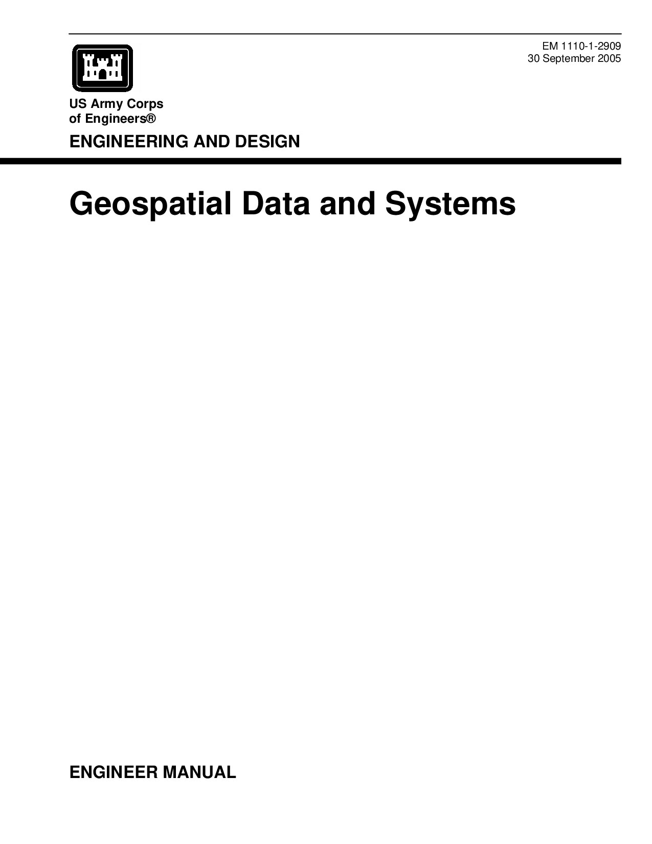 Microsoft Word - EM 1110-1-2909 - Chapter 1.doc