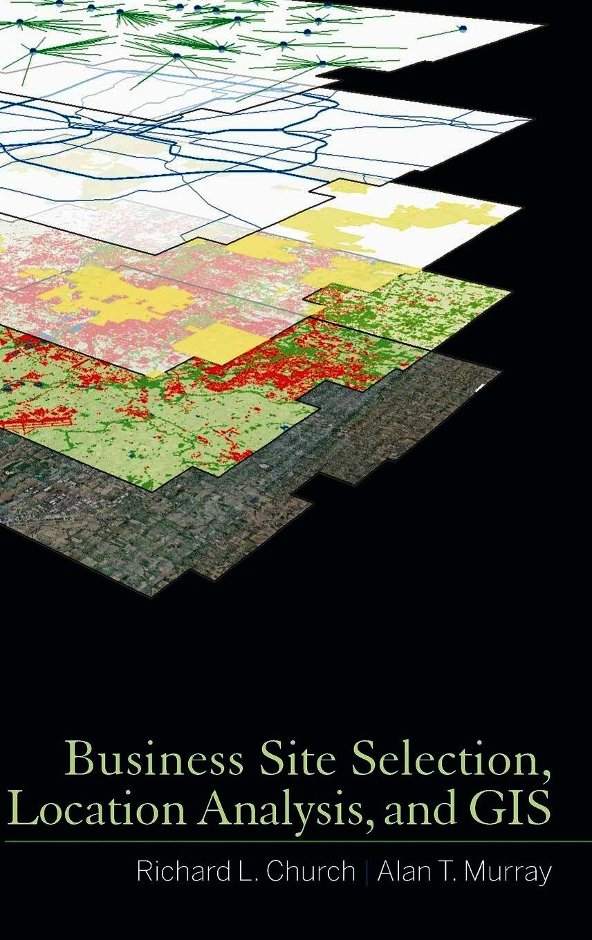 Business Site Selection, Location Analysis and GIS