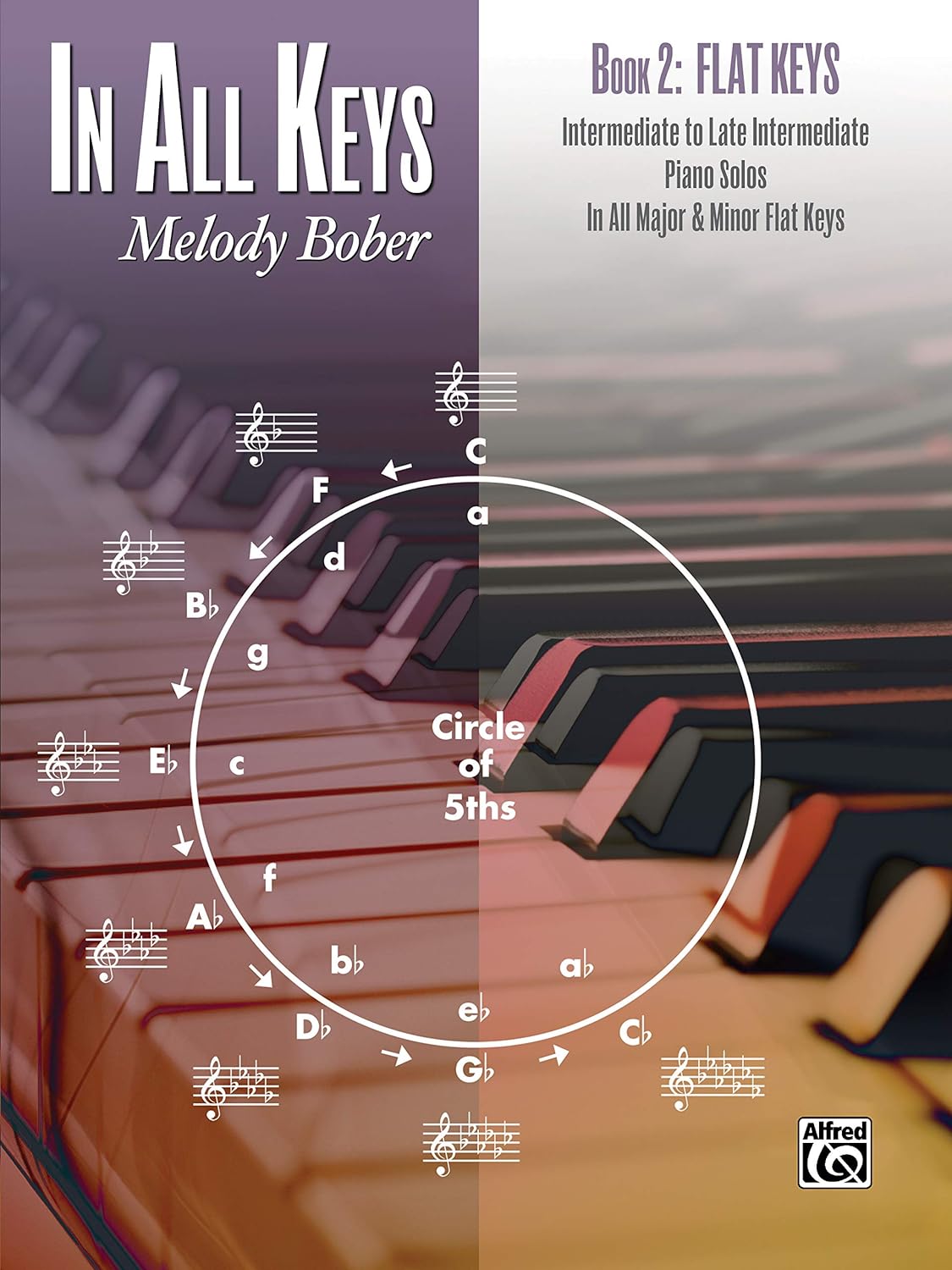 In All Keys, Book 2 - Flat Keys: Intermediate to Late Intermediate Piano Solos in All Major and Minor Flat Keys
