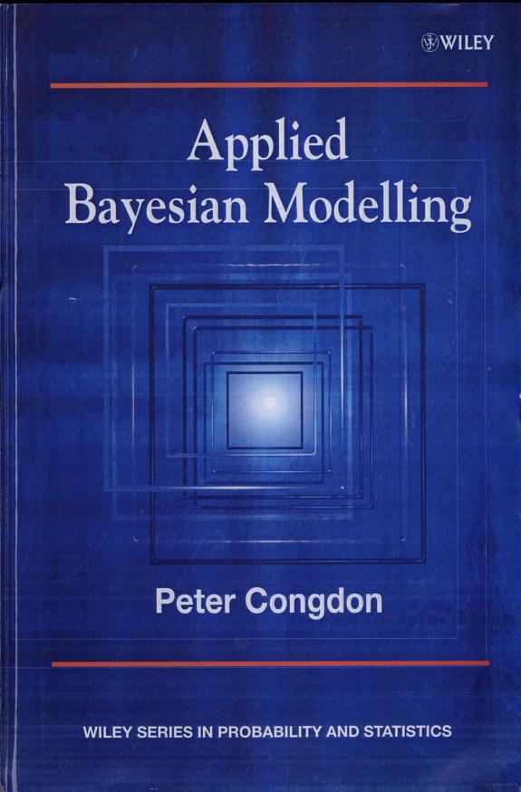 Applied Bayesian Modelling